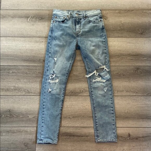 Levi’s 510 skinny Fit Distressed Jeans Size 30 - Picture 2 of 6